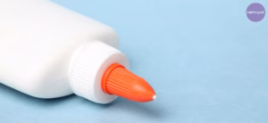3 Common Ways to Finish and Protect Diamond Arts 3 close up of a pea glue bottle - used to finish and protect diamond arts projects