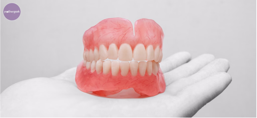 5 Great Ways to Improve Your Smile 2 False teeth could help to improve your smile.