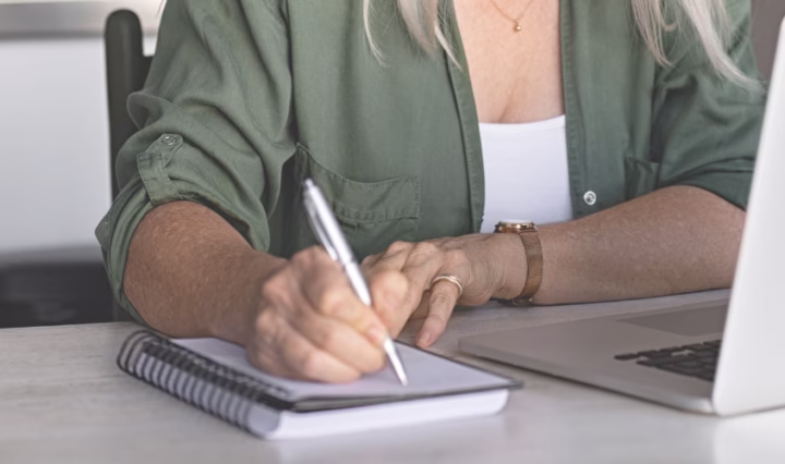 literary techniques in copywriting banner laptop